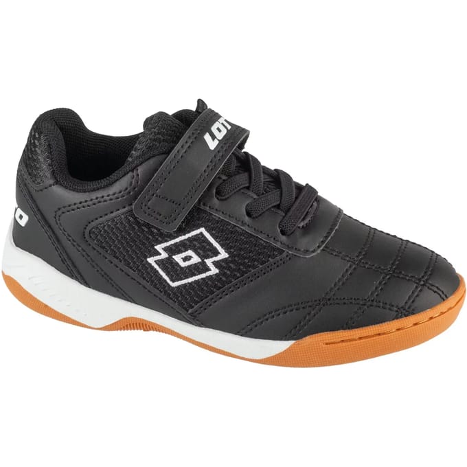 Lotto Schoenen WHIZZER K Lage kindersneaker 2600120K Zwart/Wit