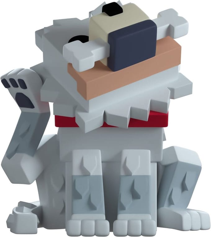 Youtooz Minecraft Vinyl Figure Haunted Wolf 10 cm Beeld