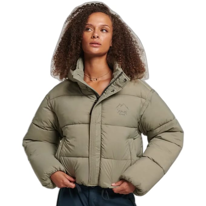 Superdry - Korte Cocoon pufferjas - Dames - Gewatteerde jassen
