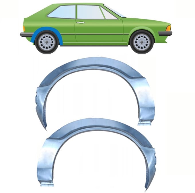 Reparatiepaneel achterspatbord voor Volkswagen Scirocco 1974-1981
