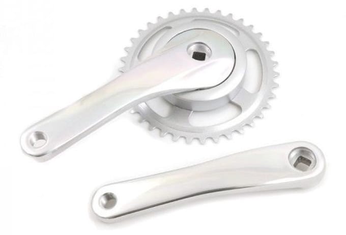 Crankstel 38T Gazelle aluminium