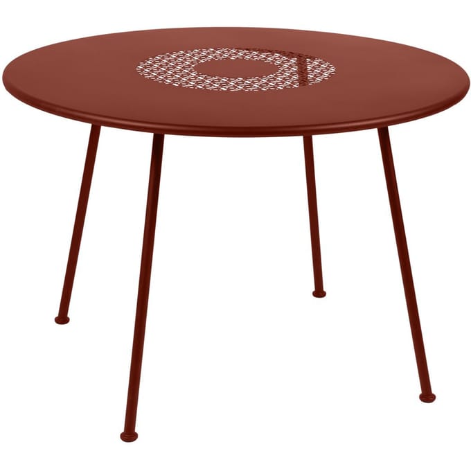 Fermob Lorette Tafel rond - 20 okerrood