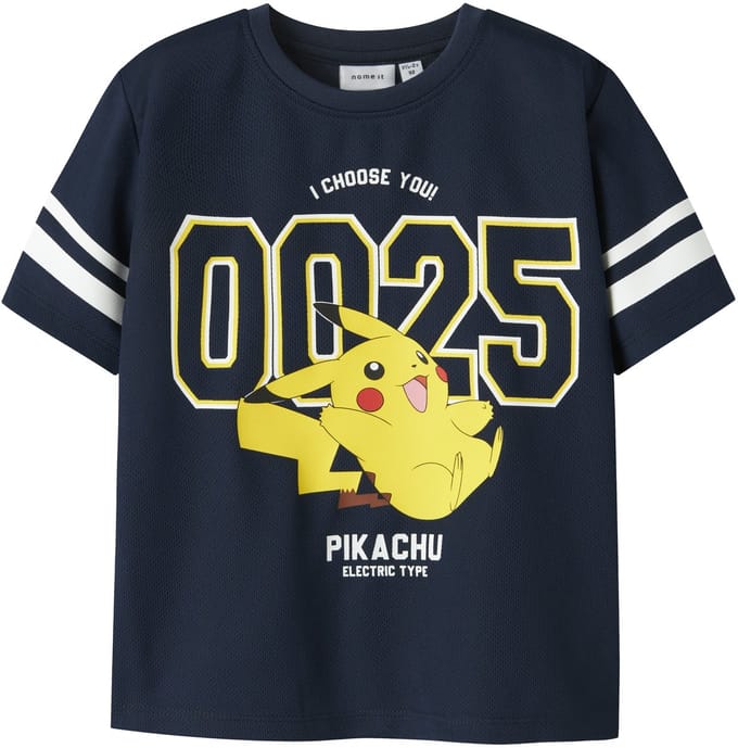 NAME IT - NMMMIC POKEMON SS NREG POLY TOP SKY - Jongens - T-shirts