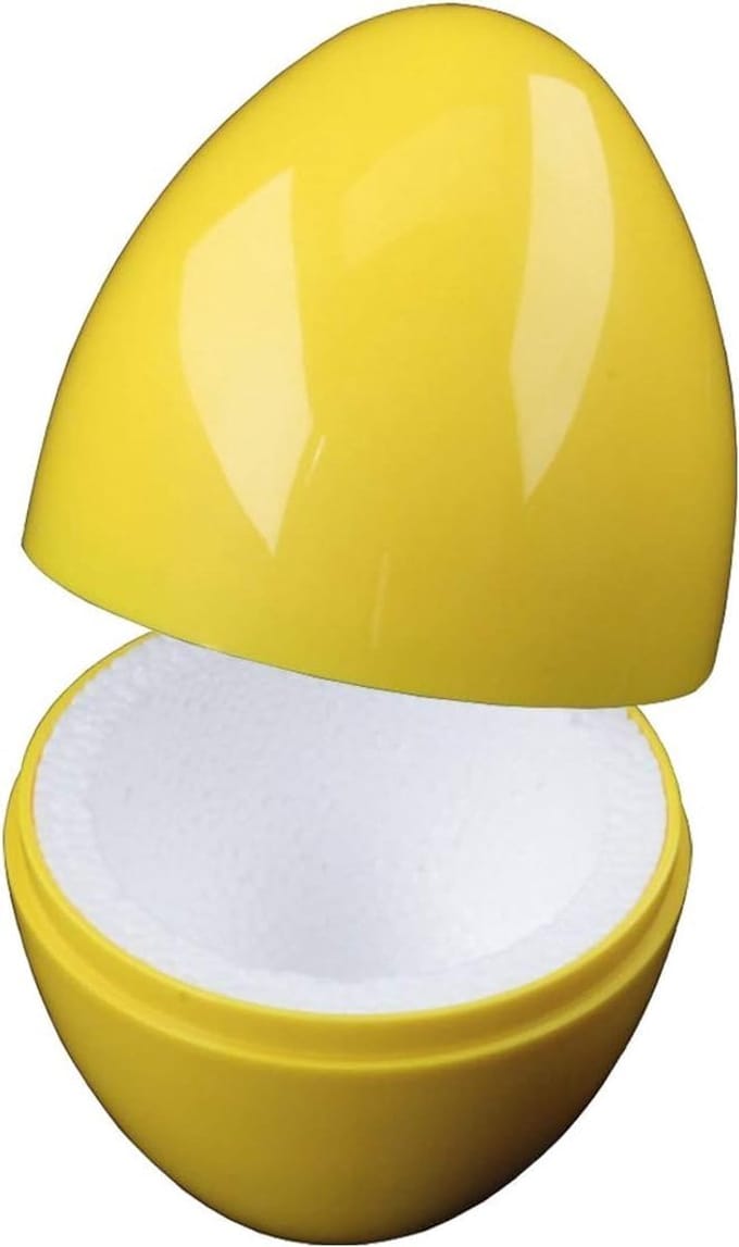 Thermo Eieren - Warme Eierhouder - Ontbijt en Paasdagen - Geïsoleerd Piepschuim - 6.5 x 9.5 cm - Geel