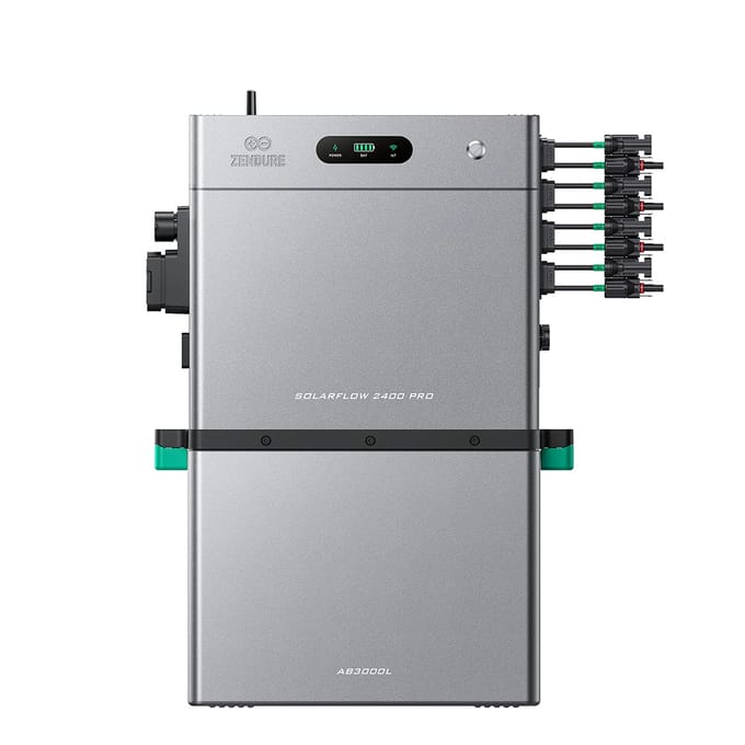 Zendure SolarFlow 2400 Pro - SolarFlow 2400 Pro (2.4 kWh) / 1*AB3000L (2.88 kWh) / Zonder panelen