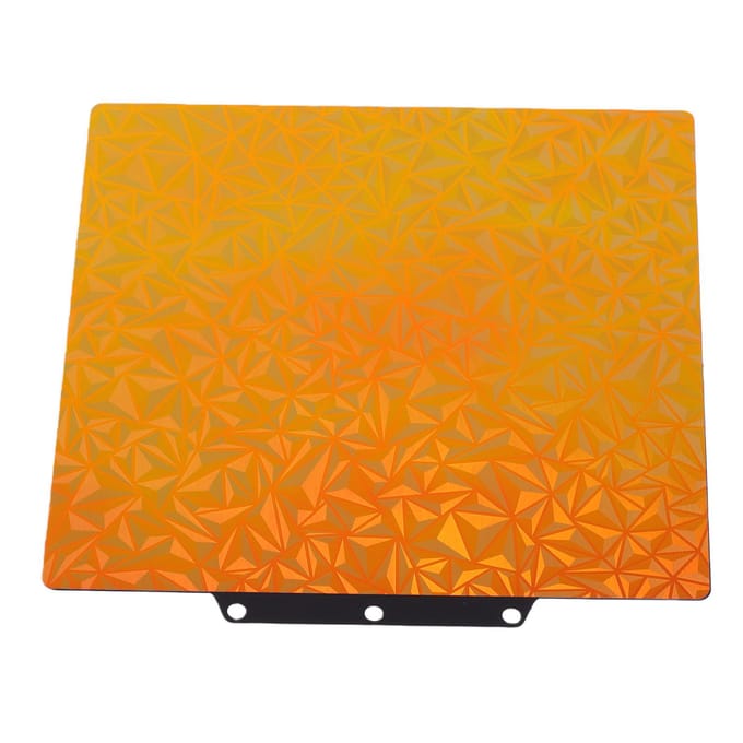 Bouwplaat Geschikt voor Flashforge Adventurer AD5X AD5M 3D Printer 235x235mm Gladde PEO Chameleon PEY Sterrenlicht Printen orange