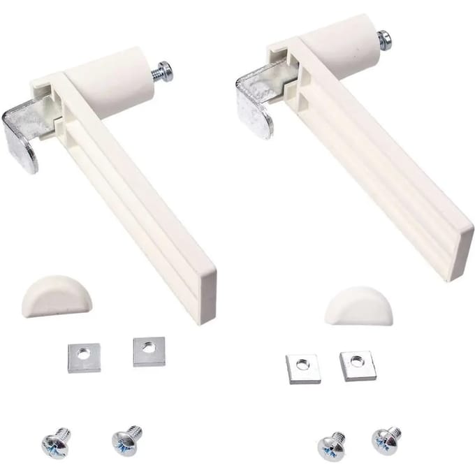 Set van 2 raamframe steunen met ventilator Yellow Tipi