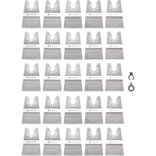 TOOLCRAFT TO-10258344 Multitool toebehorenset RVS 50 mm 20 stuk(s)