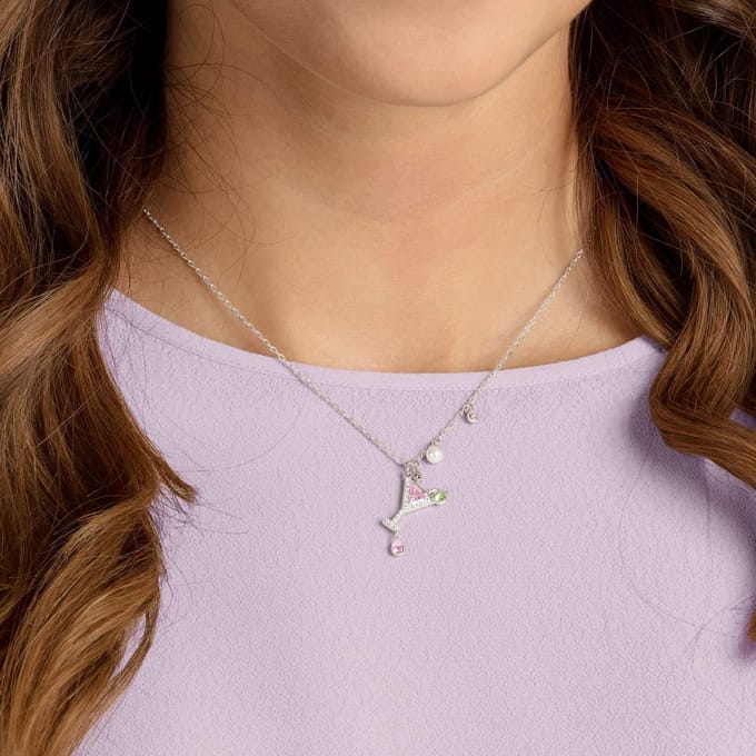 Swarovski No Regrets Cocktail Legering Ketting Damesketting 5443012 Box (Random Color) white