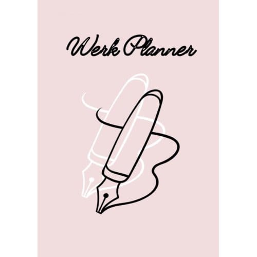 Werkplanner - To Do Planner - A4 Ongedateerd Pink. - Kris Degenaar