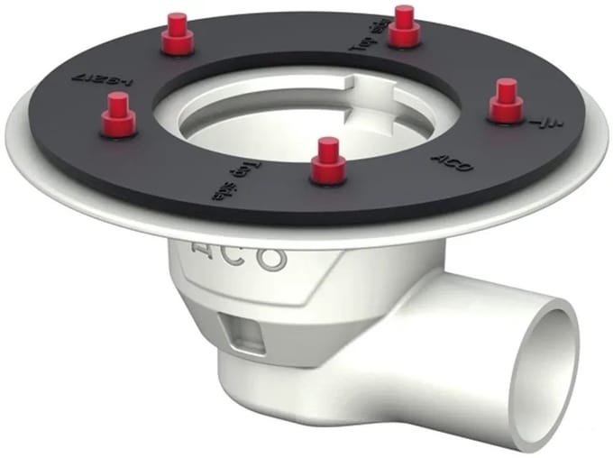 Aco Afvoerlich.360x180mm DN70,1,5° m.persafdich.geëpoxe.