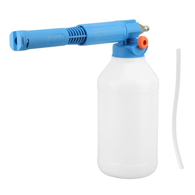 Handheld Druk Schuimspuit 1/4 Inch Snelkoppeling 2000ML Druk Gieter Schuimspuit voor blauw