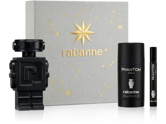 Paco Rabanne Phantom (M) Set Parfum 100ml + DSP 150ml + Parfum 10ml