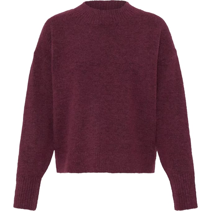 relaxed fit gebreide pullover met wol model 'Sage'