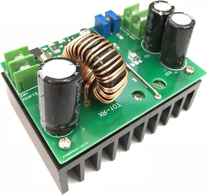 Zonnepaneel Laadregelaar - MPPT Controller - Batterij Opladen - Traploos Instelbaar - 12A 600W - Blauw