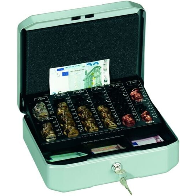 Durable geldtransportkoffer Euroboxx Small | ft 10 x 28 | 3 x 22 | 5 cm