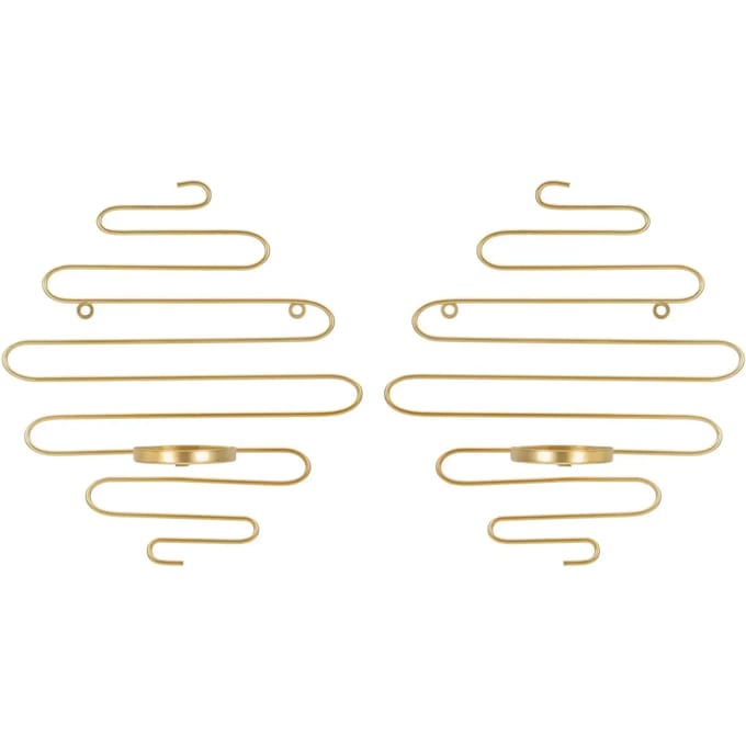 Wandkandelaar Alid Wall Candle Holder Set 2 Pcs 33×10×34 cm