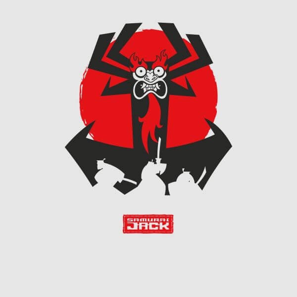 Samurai Jack AKU Women's T-Shirt - Grey - M