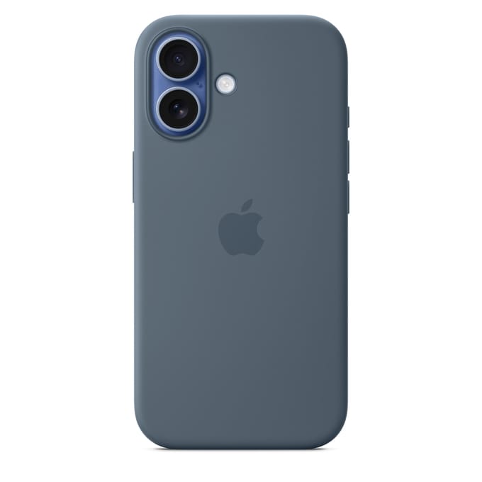 Siliconenhoesje met MagSafe voor de Apple iPhone 17 - Anchor Blue
