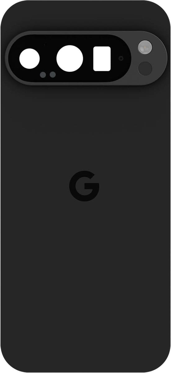 Google, Achter glas voor Google Pixel 9 Pro Service Pack, Zwart