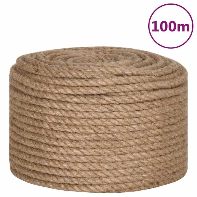 vidaXL - Touw - 100% - jute - 10 - mm - 100 - m