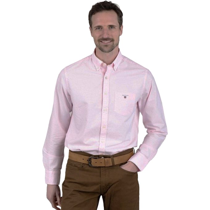 Gant Heren Regular Fit Overhemd | Het Oxford Overhemd
