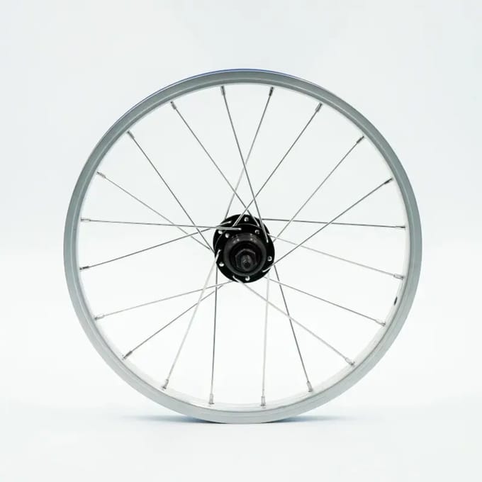 Achterwiel fiets enkel aluminium velg La ruota