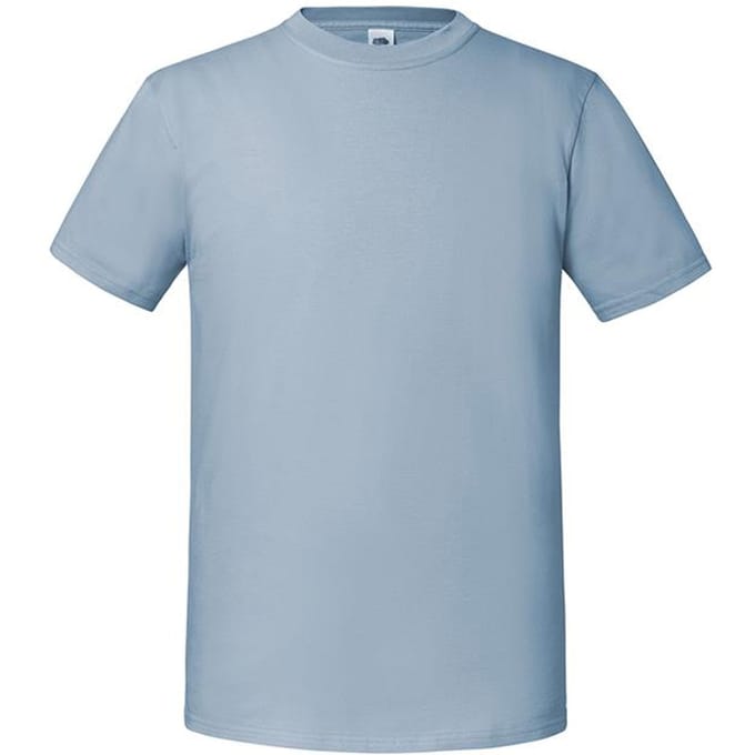 Fruit Of The Loom Mens Ringgesponnen Premium Tshirt (Mineraalblauw)