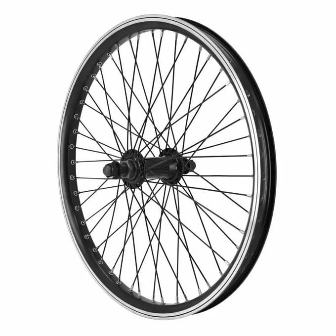 Voorwiel aluminium naaf met moeren Velox