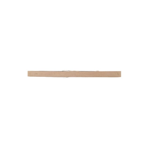 Beige riem met zilveren gesp Nomade - Grace & Mila