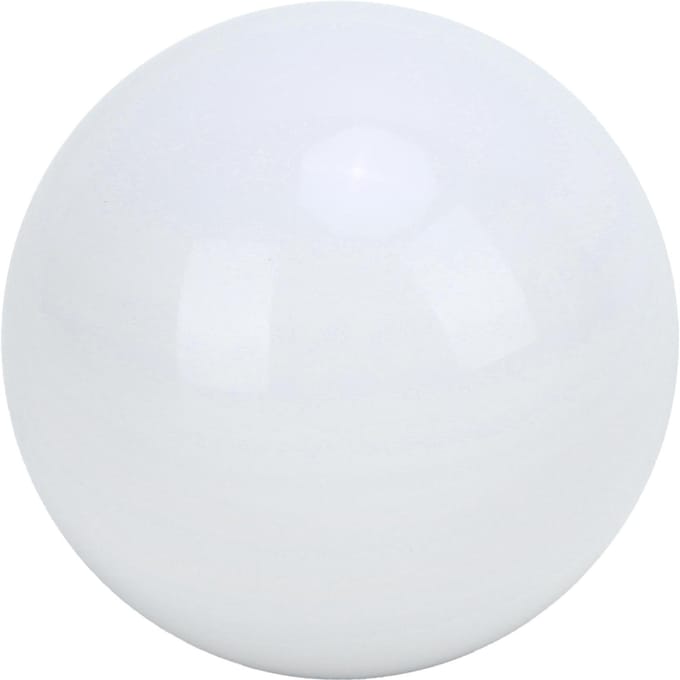 54mm Versnellingspookknop Slijtvast met 3 Stalen Adapters Vervanging voor Scion WRX M12X1.25 white