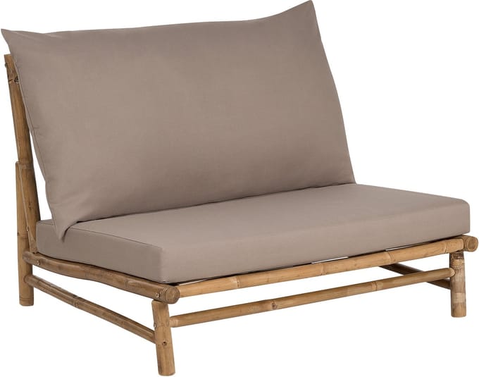 TODI - Fauteuil - Taupe - Bamboe
