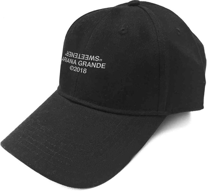 Ariana Grande - Sweetener 2 Baseball pet - Zwart