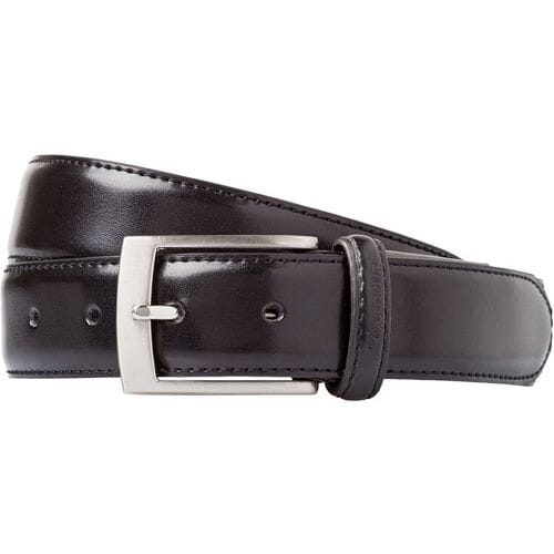 Gardeur Leren Riem Zwart / male