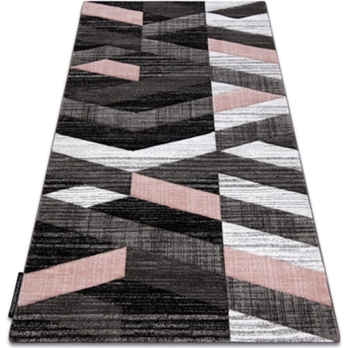 Kleden Rugsx Tapijt ALTER Bax Strepen rozekleuring 200x290 cm