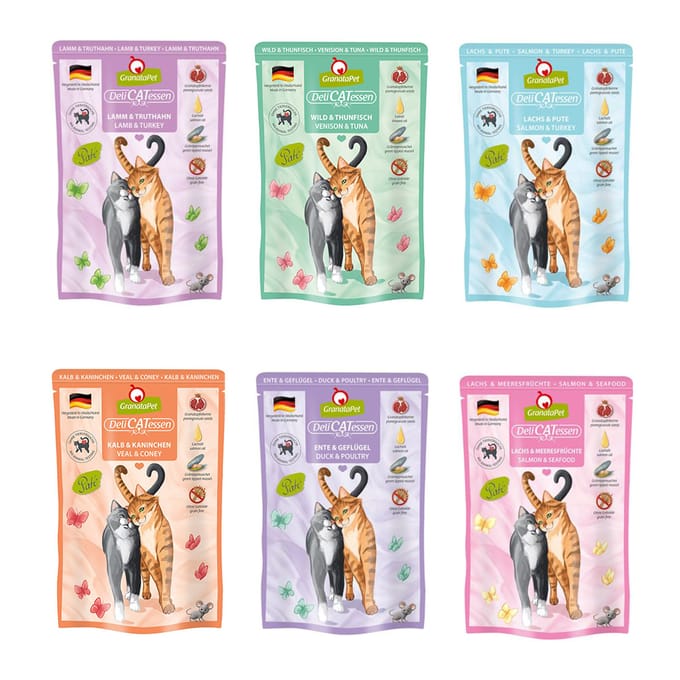 24x85g GranataPet DeliCatessen Pouch I Kattenvoer