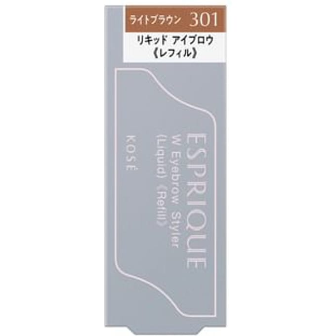 Kose - Esprique W Eyebrow Styler Liquid BR301 Light Brown Refill