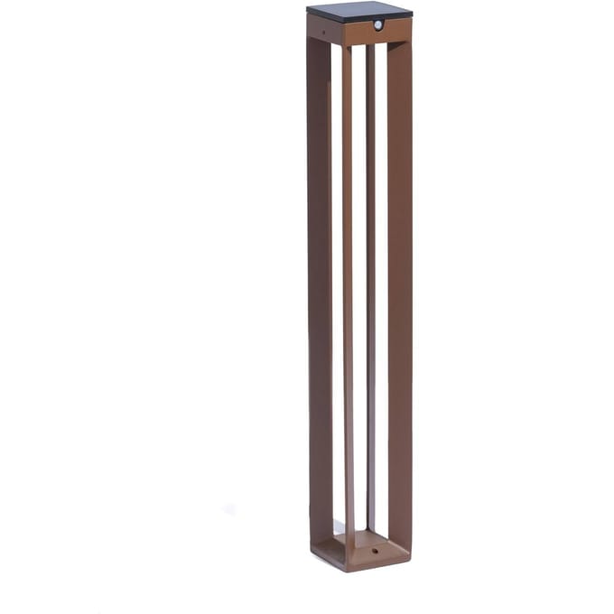 Les Jardins LED lamp op zonne-energie Borne sensor 90cm corten