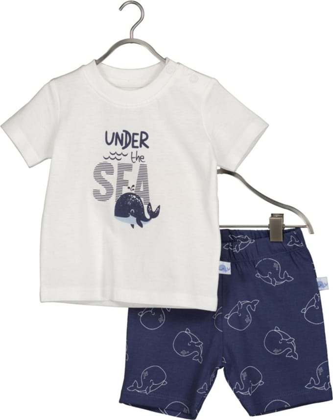Blue Seven-NB Baby Boys baby knitted 2 pcs set-White orig