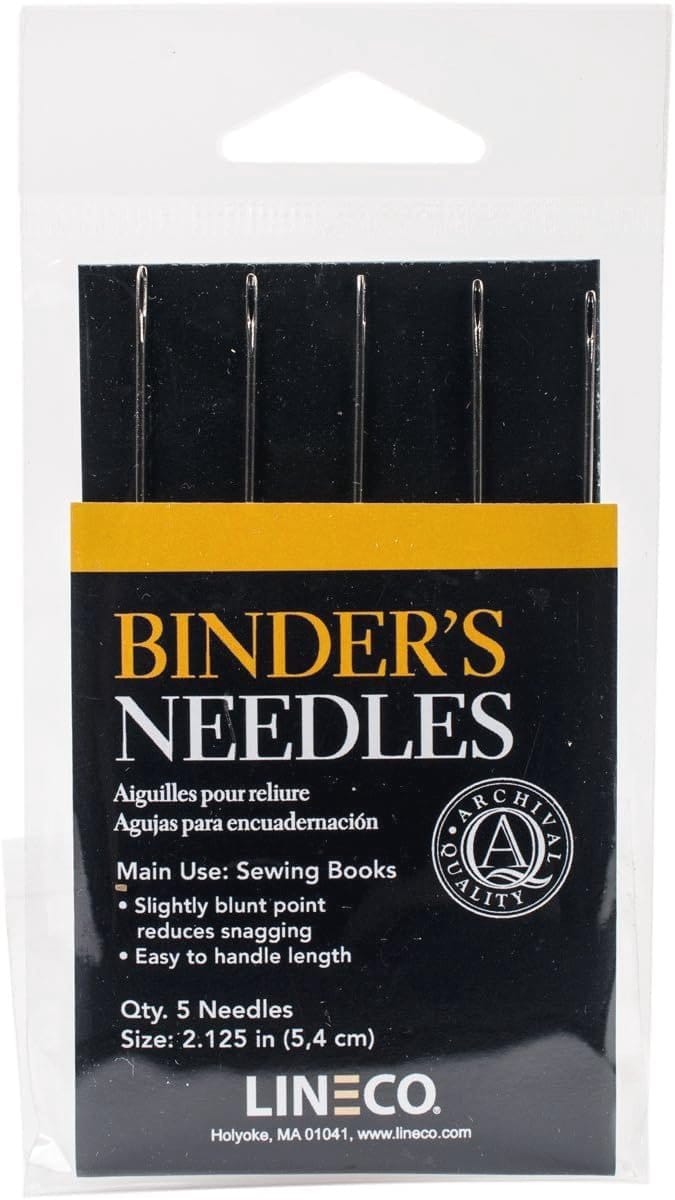 Boekbinder Stalen Naalden - 5 Stuks Wit - Voor Efficiënte Boekbinding