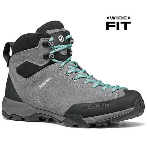 Scarpa Mojito Trail GTX Dames Wide (Maat - 38,5, Kleur - Smoke/jade)