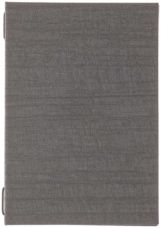 Menumap / Menukaart Mappen - Type: Luxury - Grey - A5