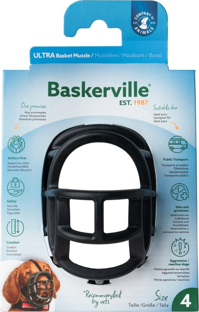 Baskerville Ultra Basket Muzzle Zwart - Hondenopvoeding - Nr 4