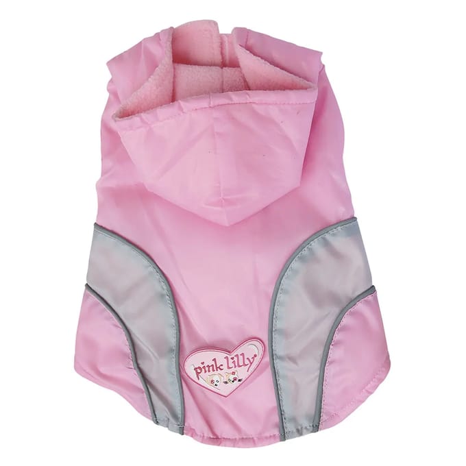 Mackintosh voor honden Martin Sellier Pink Lilly 45 cm