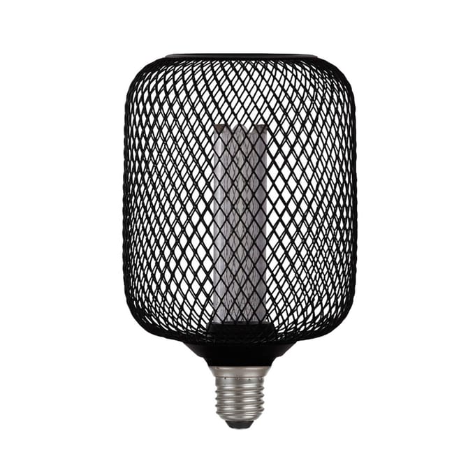 Searchlight LED lamp E27 Mesh 3,5W 1.800K zwart