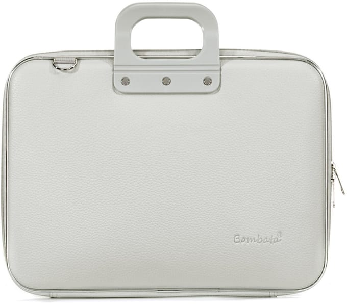 Bombata MEDIO Universele Laptoptas - 13 / 13.3 / 14 inch - Lichtgrijs