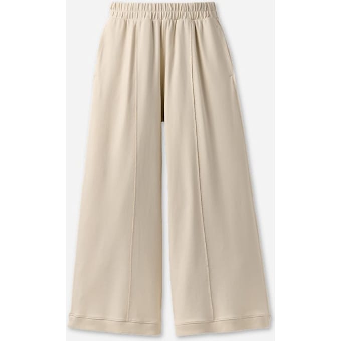 UGG® Lailah Trouser in White, Size Large, Cotton