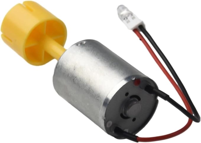 Mini Windturbine Generator - Kleine Windmolen - Educatief Model - 360 Graden Windvang - 100mm Diameter - Multicolor