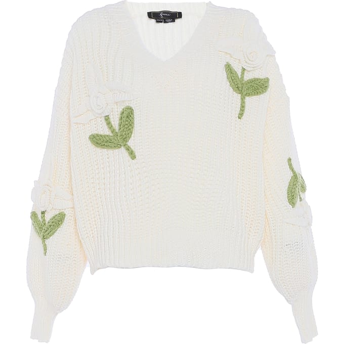 Faina Jumper Dames wolwit