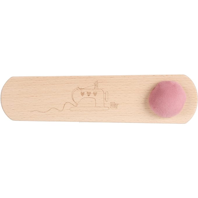 Kleermakersklapper Houten Handheld Multifunctionele Kleermakersklapper voor Strijken Quilten Stomen beige
